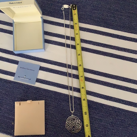 Irish Newbridge silver necklace Celtic Pendant - Made in Ireland - Picture 9 of 9